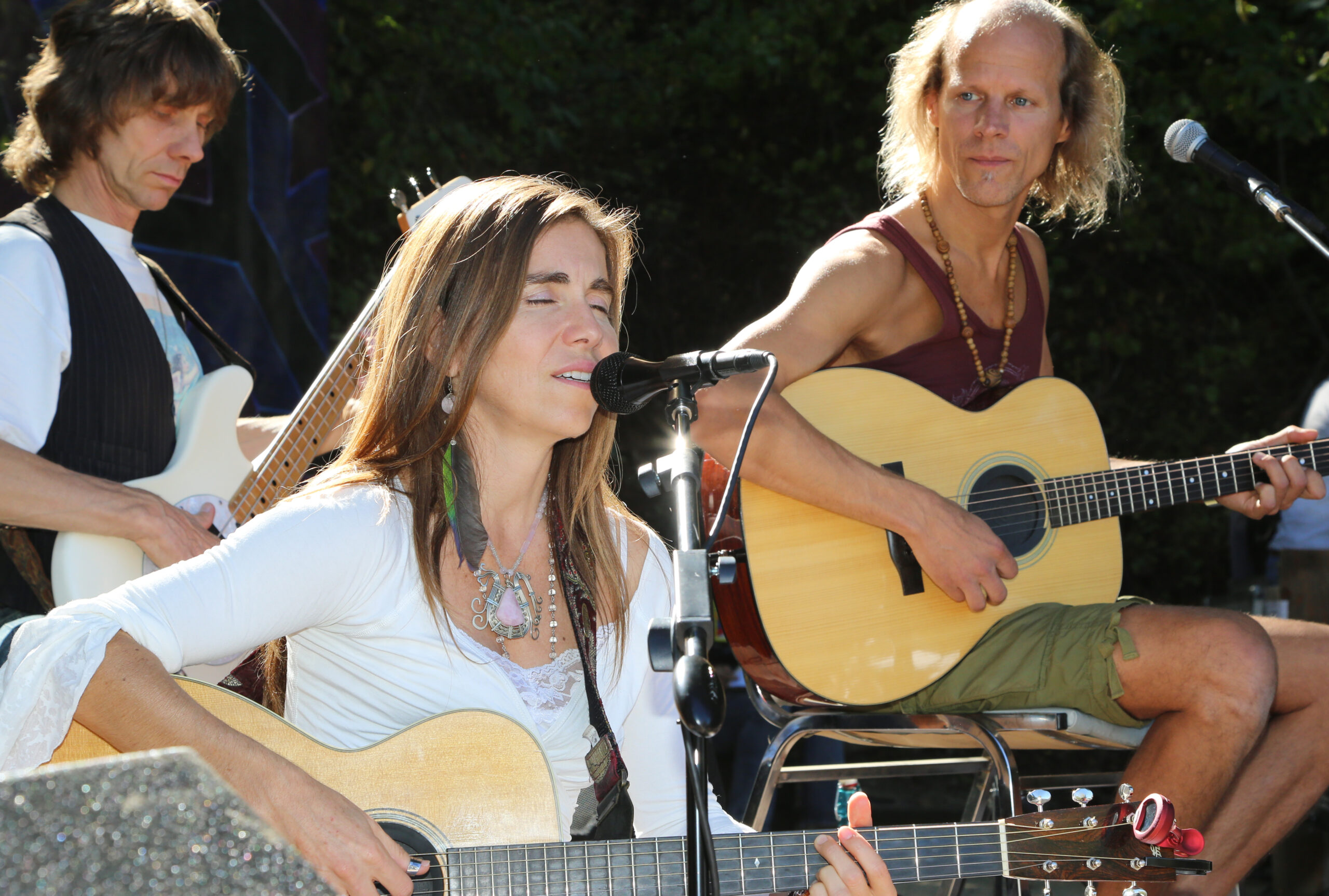 In concert...